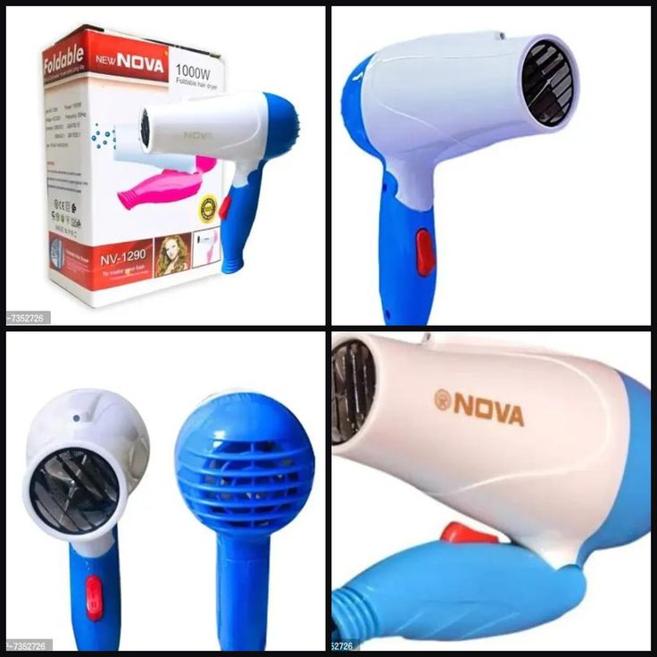Nova Hair Dryer NV 1290 Providing Durable Quality Comfortable Use Reliable Performance Smooth Handling